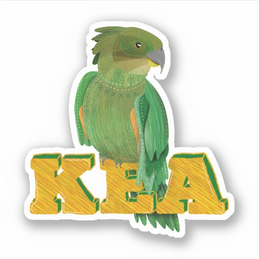 Kea Sticker (Voorkant)