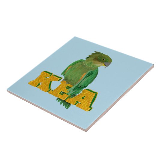 Kea Tegeltje (Zijkant)