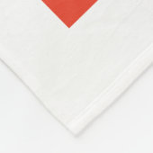 Kean MGC Advertising Care Label Fleece Deken (Hoek)