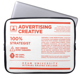 Kean MGC Advertising Care Label Laptop Sleeve