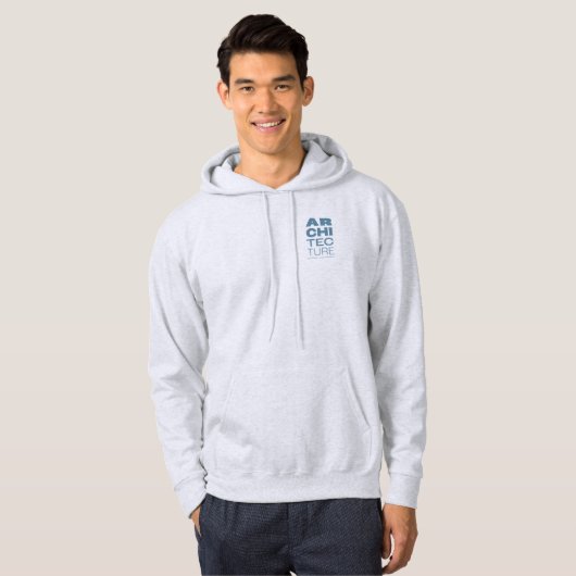 Kean MGC Architecture Basic Hoodie met capuchon (Voorkant volledig)