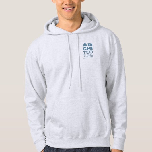 Kean MGC Architecture Basic Hoodie met capuchon (Voorkant)