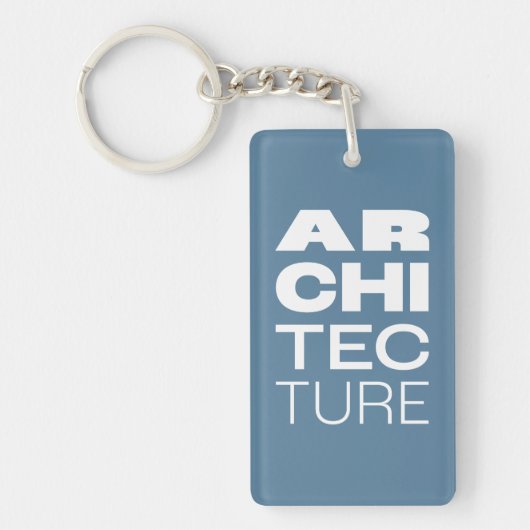 Kean MGC Architectuur Acrylsleutelhanger Sleutelhanger (Voorkant)