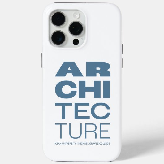 Kean MGC Architectuur iPhone / iPad case (Achterkant)