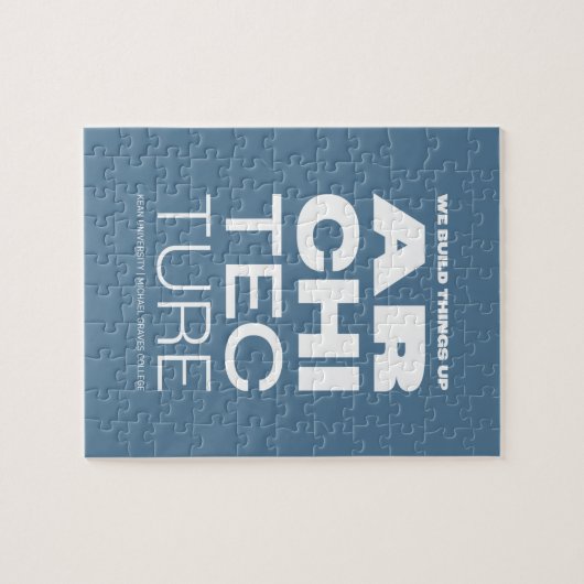 Kean MGC-architectuurpuzzel Legpuzzel (Horizontaal)