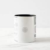 Kean MGC Care Label Design Studio Mug Tweekleurige Koffiemok (Center)