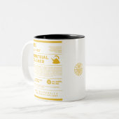 Kean MGC Care Label Industrieel Ontwerp Mok (Voorkant links)