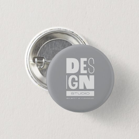 Kean MGC Design Studio-Button Ronde Button 3,2 Cm (Voorkant /achterkant)