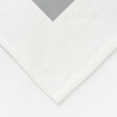 Kean MGC Design Studio Care Label Fleece Deken (Hoek)