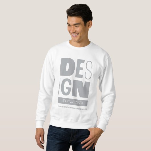 Kean MGC Design Studio Heren Basic Sweatshirt (Voorkant volledig)