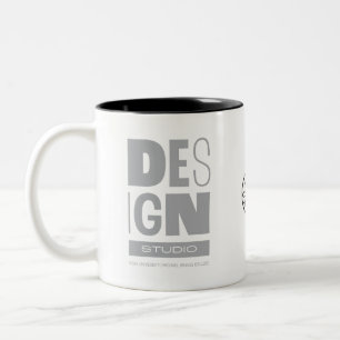 Kean MGC Design Studio-Mok Tweekleurige Koffiemok