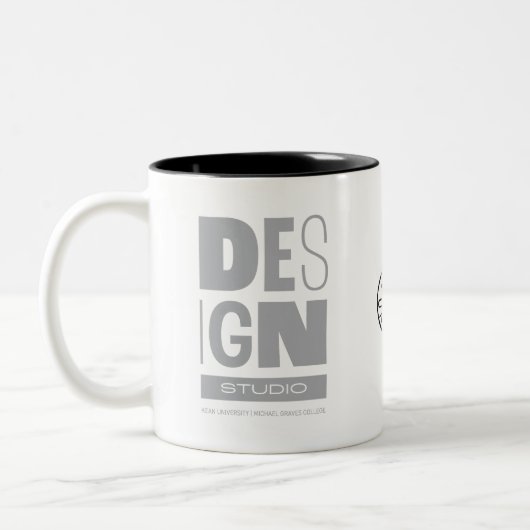 Kean MGC Design Studio-Mok Tweekleurige Koffiemok (Links)