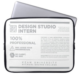Kean MGC Design Studio Zorglabel Laptop Sleeve