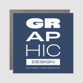 Kean MGC Grafisch Ontwerp Auto Magnet Automagneet