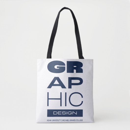 Kean MGC Grafisch ontwerp Tote Bag (Voorkant)
