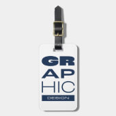 Kean MGC Graphic Design Bagagelabel (Voorkant verticaal)