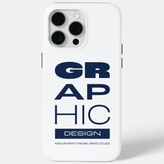 Kean MGC Graphic Design iPhone / iPad hoesje (Achterkant)