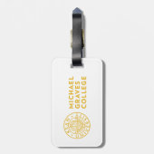 Kean MGC Industrial Design Bagagelabel (Achterkant verticaal)