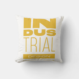 Kean MGC Industrial Design Throw Pillow Kussen