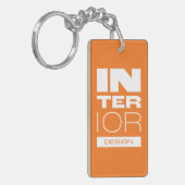 Kean MGC Interieurontwerp Acryl Sleutelhanger (Voorkant Links)