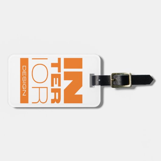 Kean MGC Interior Design Bagagelabel (Voorkant horizontaal)