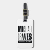 Kean MGC Michael Graves Bagagelabel (Voorkant verticaal)