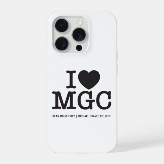 Kean MGC Michael Graves College iPhone Hoesje (Achterkant)