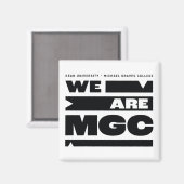 Kean MGC Michael Graves College Magnet (Voorkant / Achterkant)