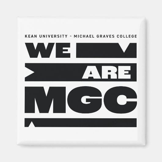 Kean MGC Michael Graves College Magnet (Voorkant)