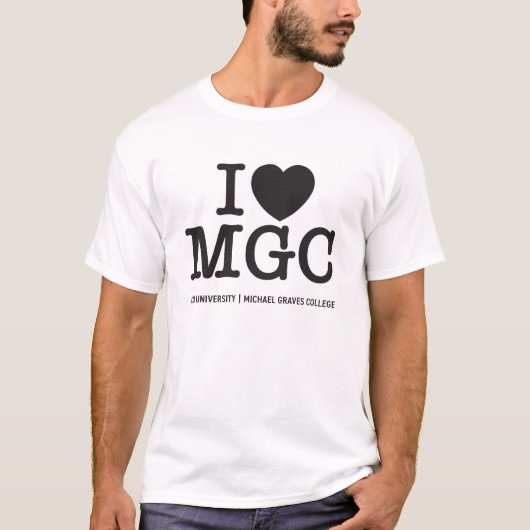Kean MGC Michael Graves College T-Shirt (Voorkant)