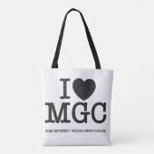 Kean MGC Michael Graves College Tote Bag (Achterkant)