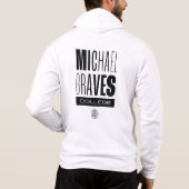 Kean MGC Michael Graves College Zip Up Hoodie (Achterkant)