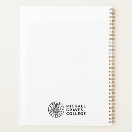 Kean MGC Michael Graves Planner (Achterkant)