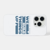 Kean MGC We Bouwen Dingen Op iPhone Hoesje (Achterkant horizontaal)