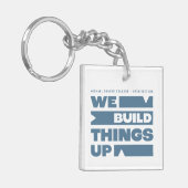Kean MGC We bouwen dingen op Sleutelhanger (Voorkant Links)