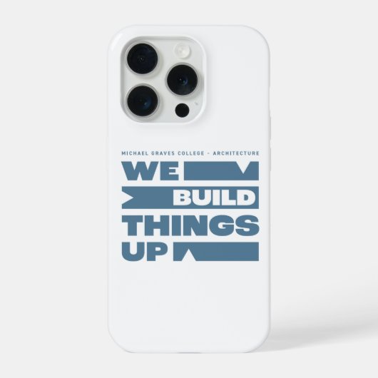 Kean MGC We Build Things Up iPhone Hoesje (Achterkant)