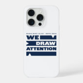 Kean MGC We Draw Attention iPhone Hoesje (Achterkant)