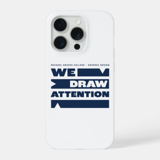 Kean MGC We Draw Attention iPhone Hoesje (Achterkant)