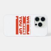 Kean MGC We hype je op iPhone Hoesje (Achterkant horizontaal)