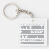 Kean MGC We Keep It Professional Sleutelhanger (Voorkant)