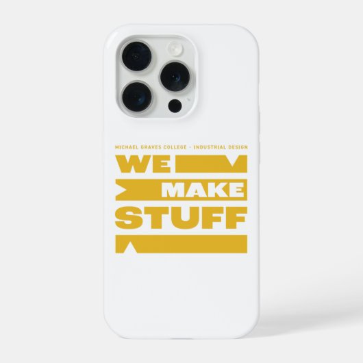 Kean MGC We Make Stuff iPhone Hoesje (Achterkant)