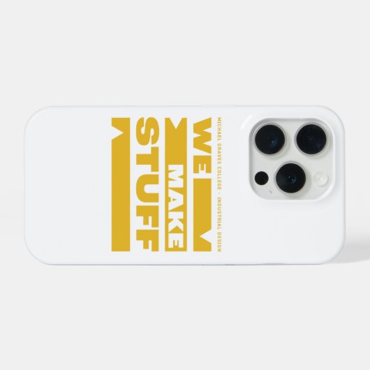 Kean MGC We maken dingen iPhone Hoesje (Achterkant horizontaal)