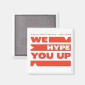 Kean MGC Wij Hype You Up Magnet (Voorkant / Achterkant)