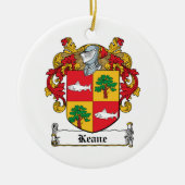 Keane Family Crest Keramisch Ornament (Voorkant)