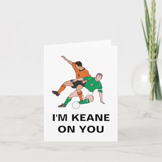 KEANE op jou! Verjaardag, Jubileum, Valentijn Bedankkaart (Voorkant)