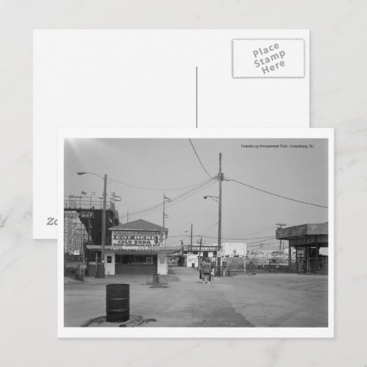 Keansburg Amusement Park, Keansburg, Verenigd Koni Briefkaart (Voorkant / Achterkant)