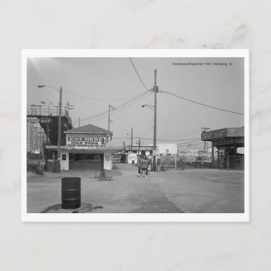 Keansburg Amusement Park, Keansburg, Verenigd Koni Briefkaart (Voorkant)