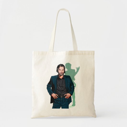  Keanu Art ziet Geweldige voor filmventilatoren Tote Bag (Voorkant)