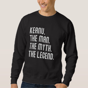 KEANU Man Mythe Legende Shirt Cadeaus Voor Mannen
