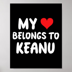 Keanu - Mijn hart is van Keanu - Liefde Poster